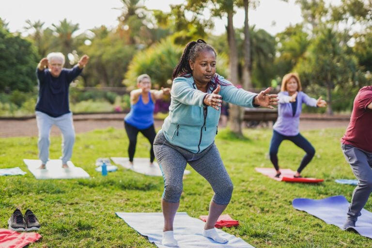 Practice Mindful movement to prevent burnout